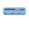 Nevs Label, Morphine 1/2" x 1-1/2" Blue w/Black LANT-1842D - alternate 1